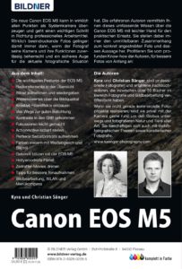 Canon EOS M5 - Coverrückseite