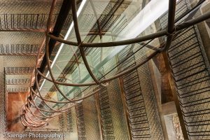 Historischer Aufzugschacht, Prag, Tschechien