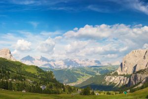 Blick vom Grödnerjoch