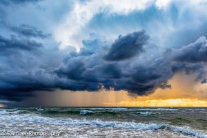 Stürmische Ostsee, Prerow