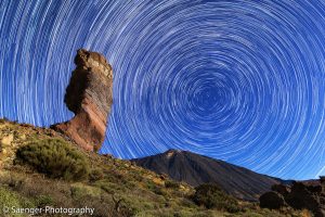 Teneriffa Star Trails