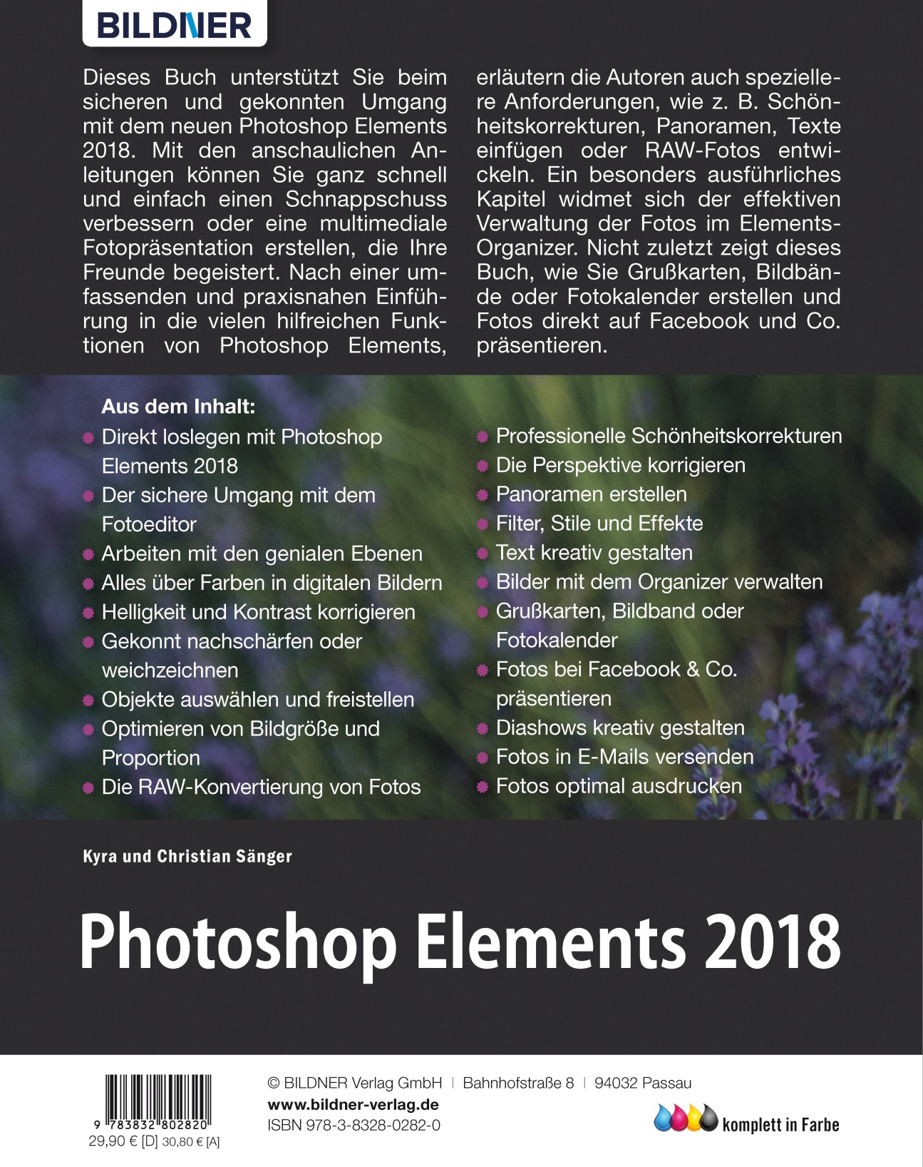 Photoshop Elements 18 Das Umfangreiche Praxisbuch Saenger Photography
