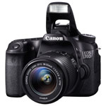 Canon EOS 70D mit 18-55mm IS STM-Objektiv (Bild: Canon)