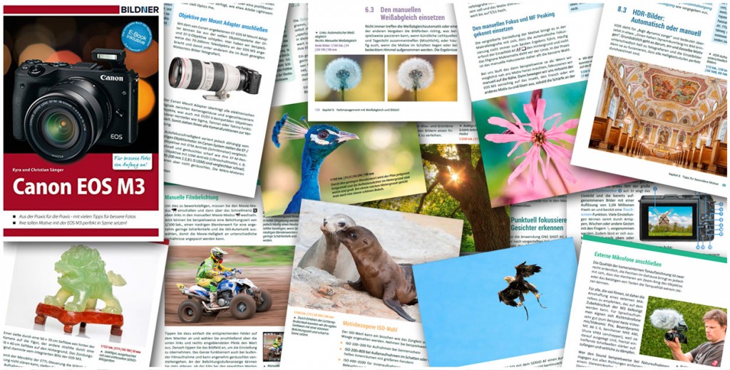 Canon EOS M3: Blick ins Buch