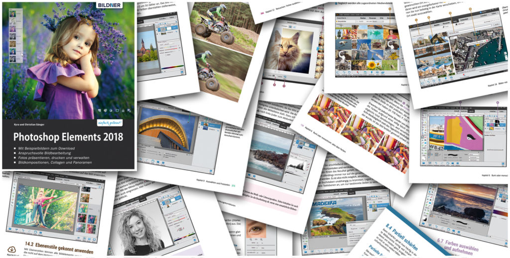 Photoshop Elements 2018: Blick ins Buch